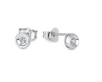 Pendientes Demetra Mujer ESSENTIAL in Oro blanco Diamante 021.008.W.A3